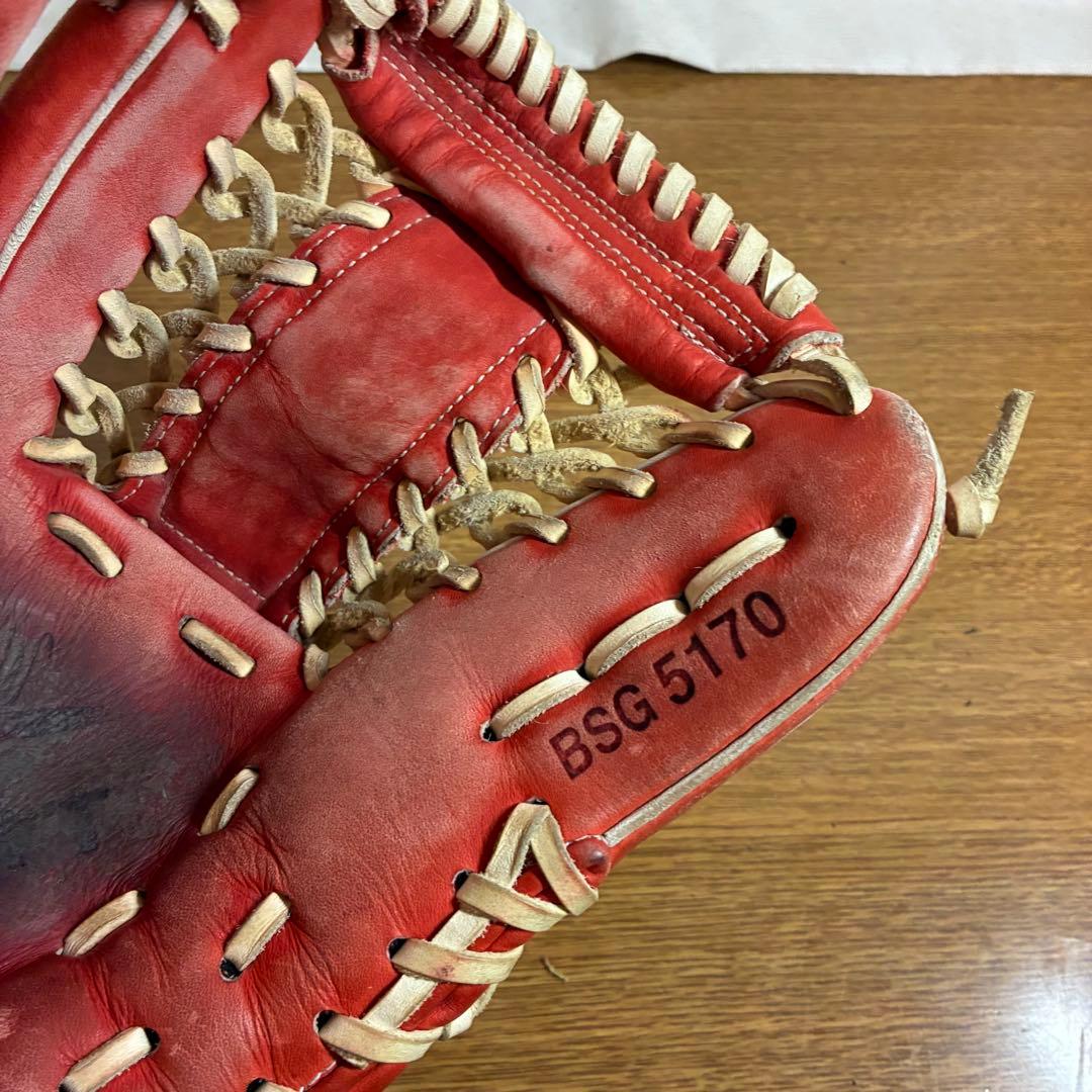 ZETT 一般軟式 グローブ グラブ 内野用 左投げ 良品 日本製 刺繍有り