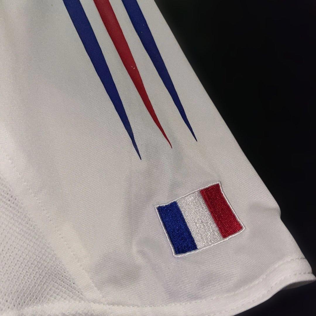 フランス代表 adidas 2004 ユニフォーム EURO 刺繍　アウェイ