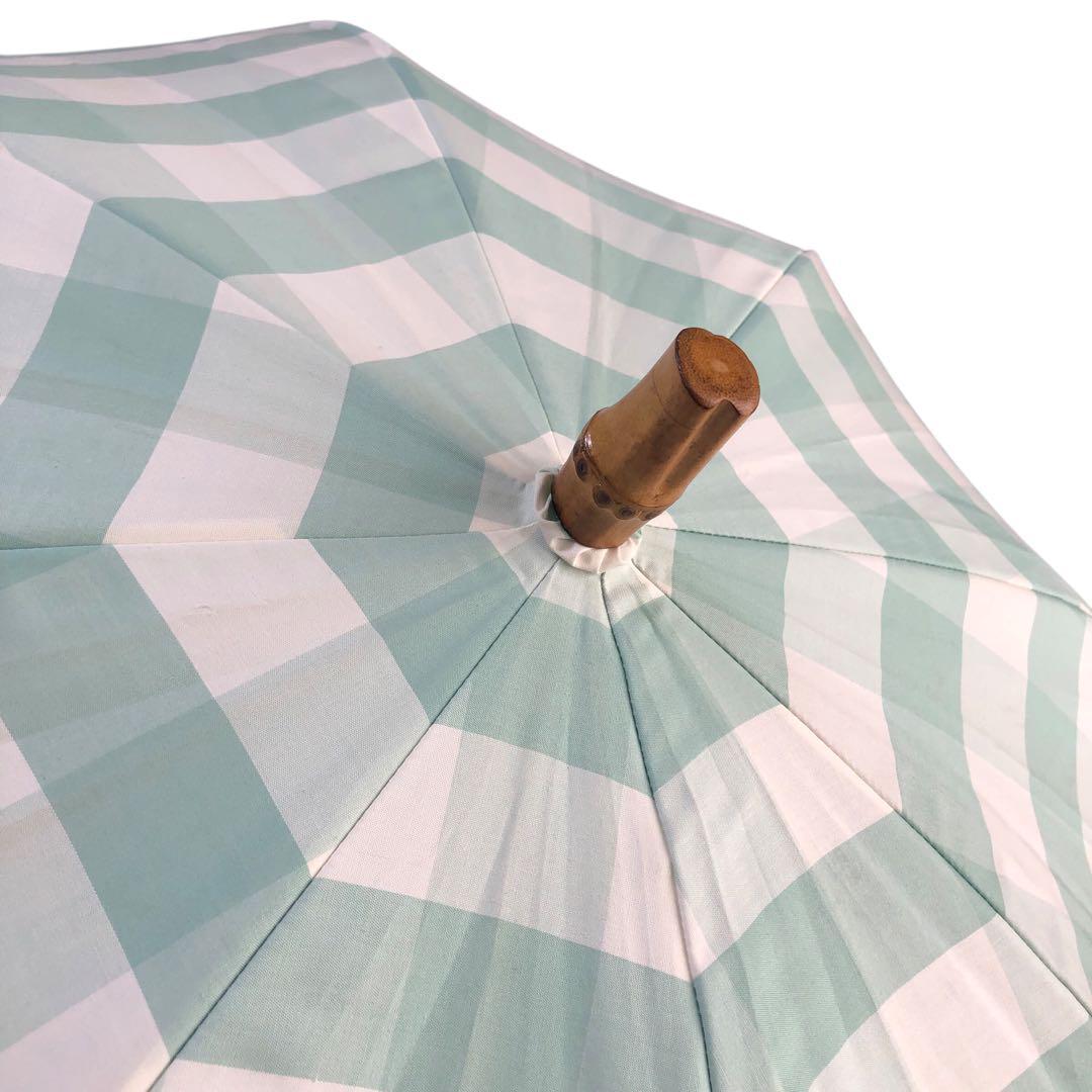 新品✤マッキントッシュフィロソフィー 日傘 長傘 ギンガムチェック 晴雨兼用