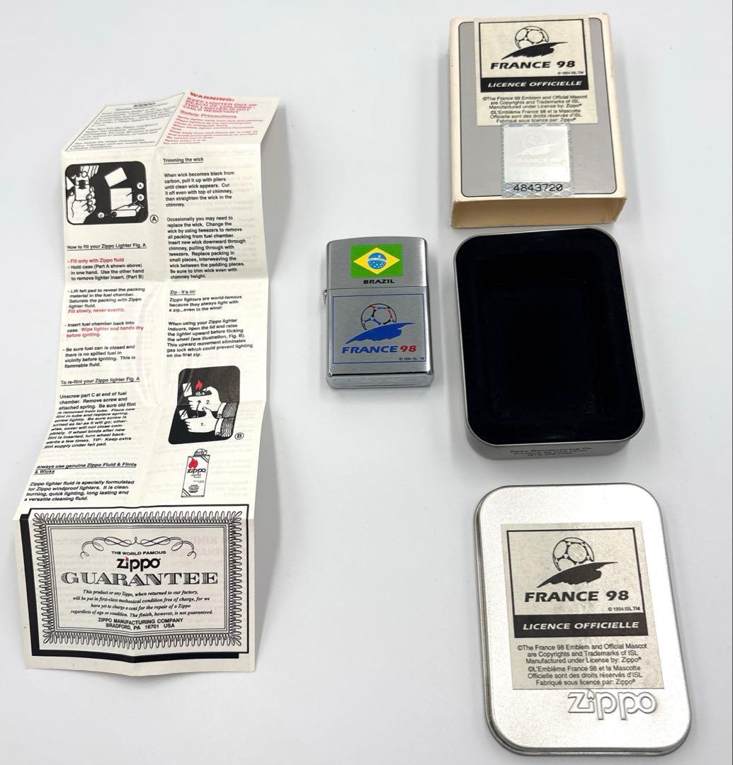 FIFAワールドカップ フランス 98 zippoライター