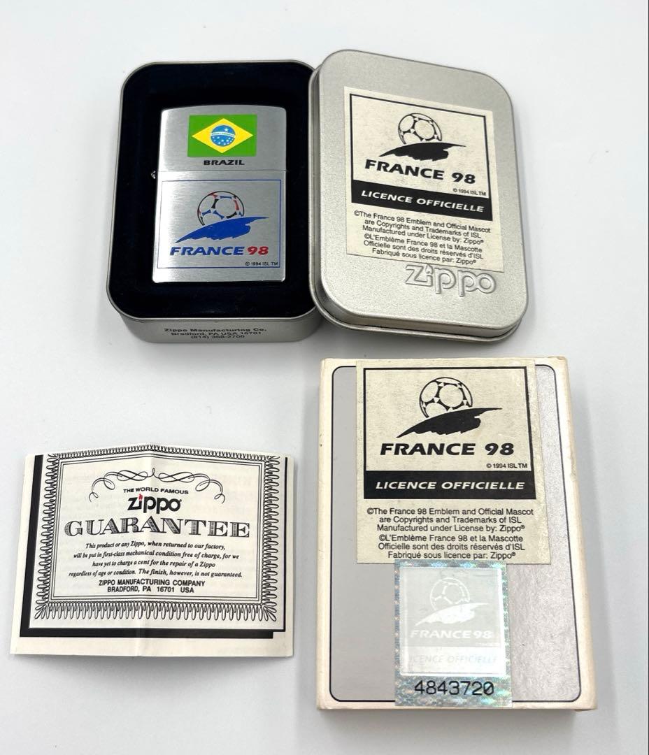 FIFAワールドカップ フランス 98 zippoライター