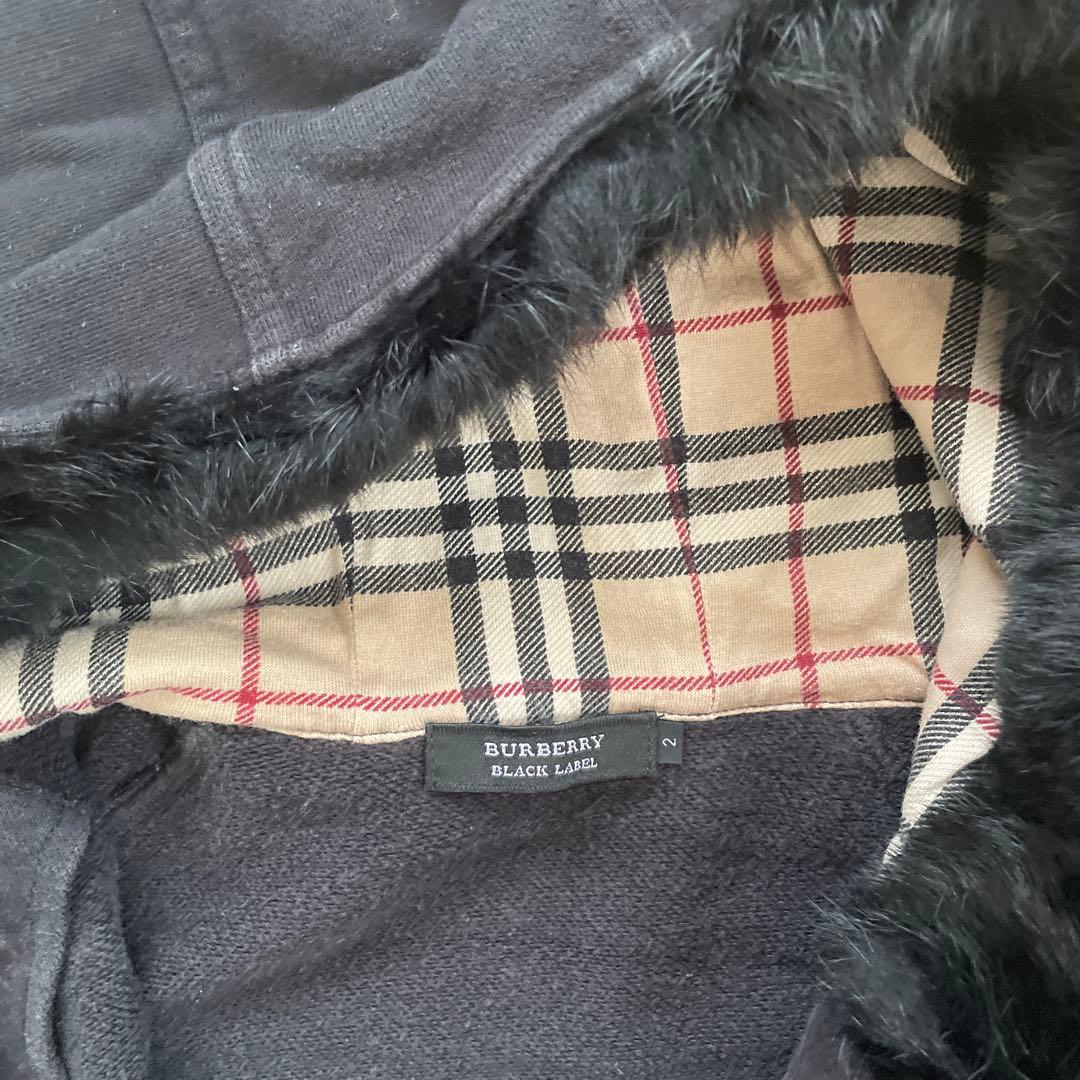 BURBERRY BLACK LABEL フード付きパーカー