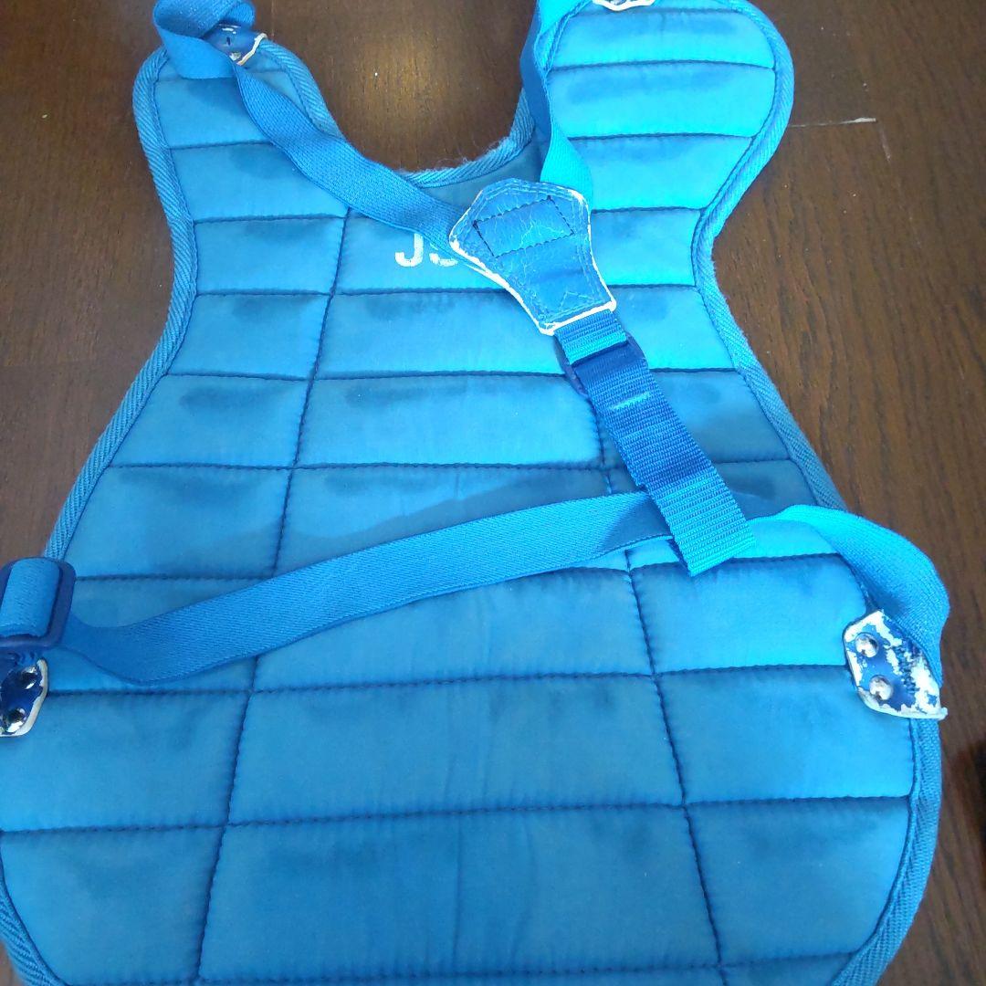 JSA ZETT ソフトボール キャッチャー 防具 一式 青