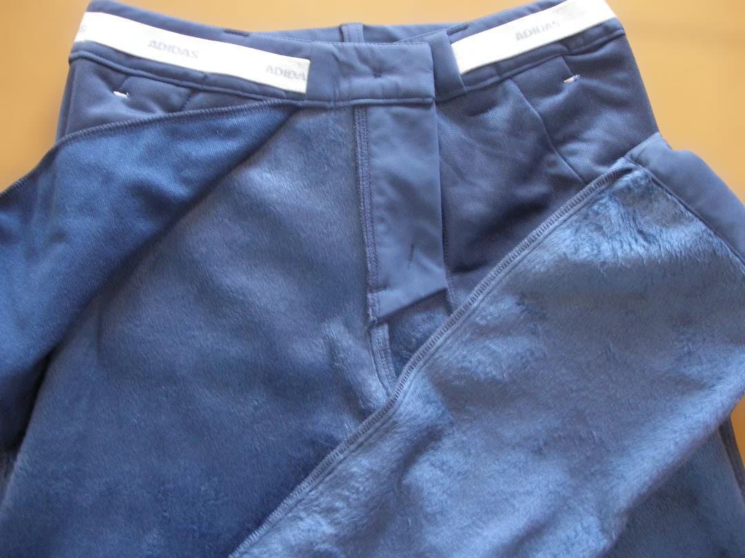 は*な様 アディダス ゴルフ ストレッチ裏起毛保温パンツ 防水 NV 女性63㎝
