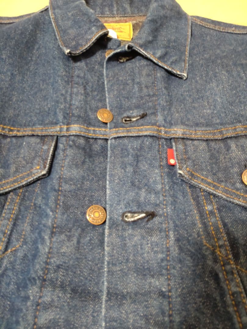 80's Levi's 71205 Rマーク ブランケット付き表記42L