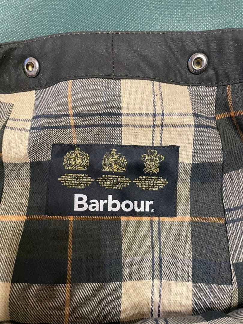 Barbour ブラックジャケット用フード