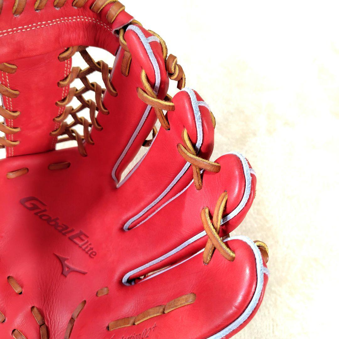 未使用級 MIZUNO ミズノ 軟式グローブ 外野手 グローバルエリート 右投げ