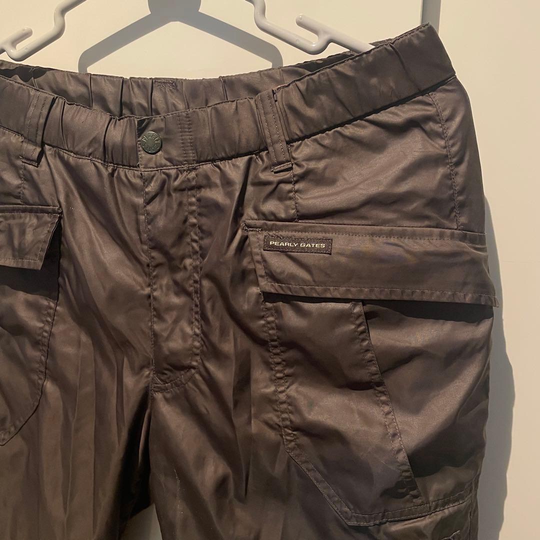 パーリーゲイツ 蓄熱パンツ 裏起毛 防風 メンズ 5 ゴルフウェア