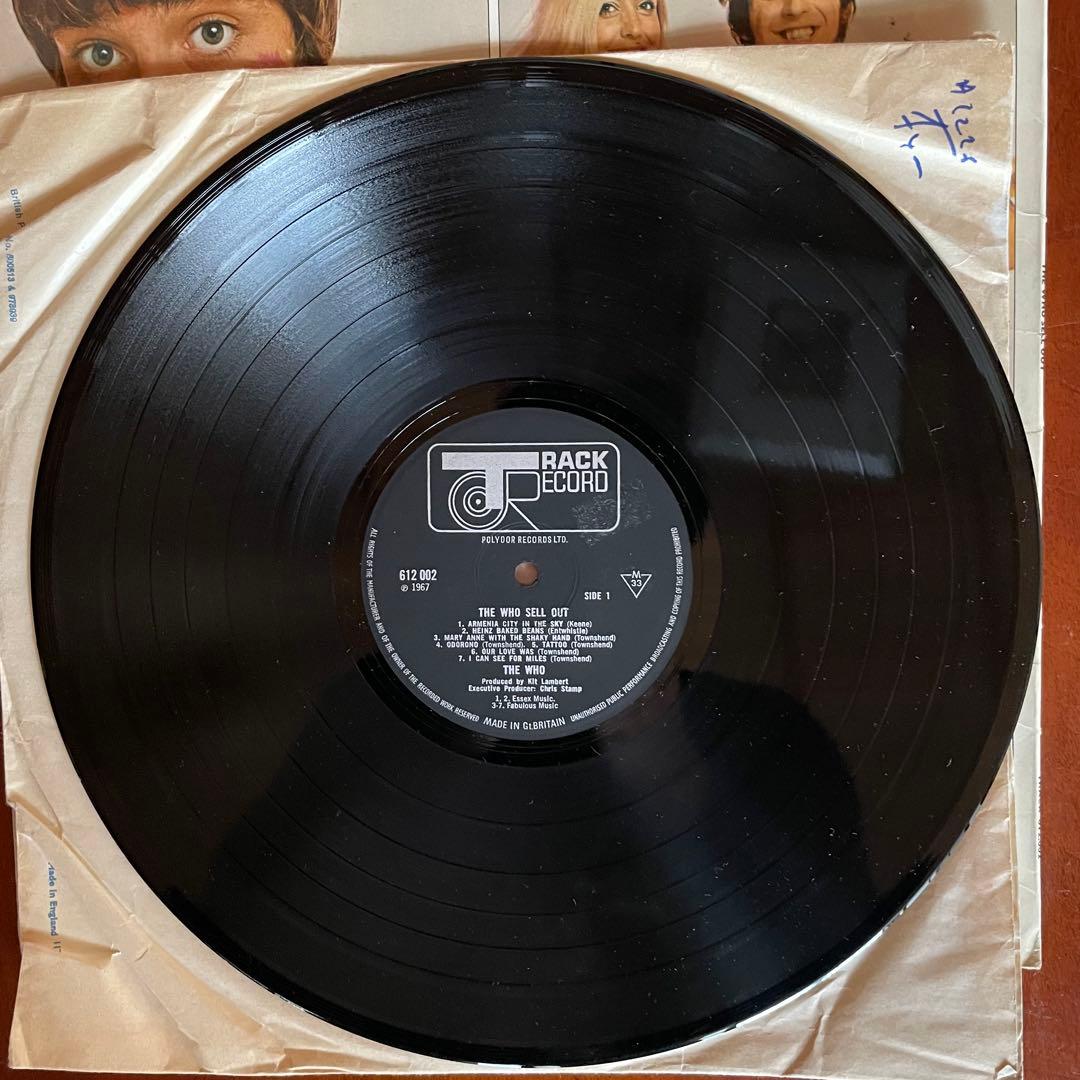 UKorg THE WHO SELL OUT MONO レコード