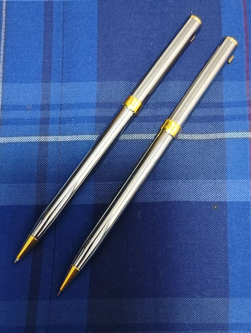 【美品】Tiffany & Co. Tクリップ　ボールペン＆シャープペンセット