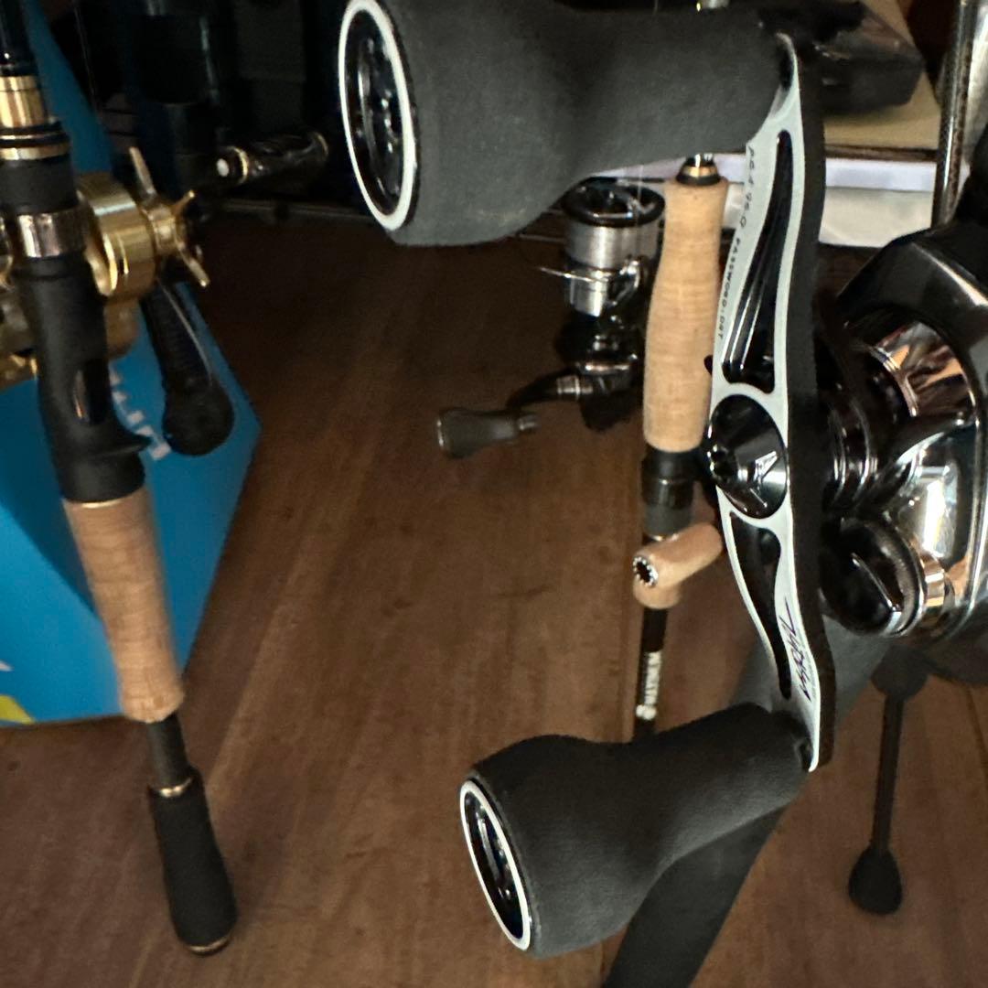 DRT バリアルハンドル　95mm ブラックホワイト　美品
