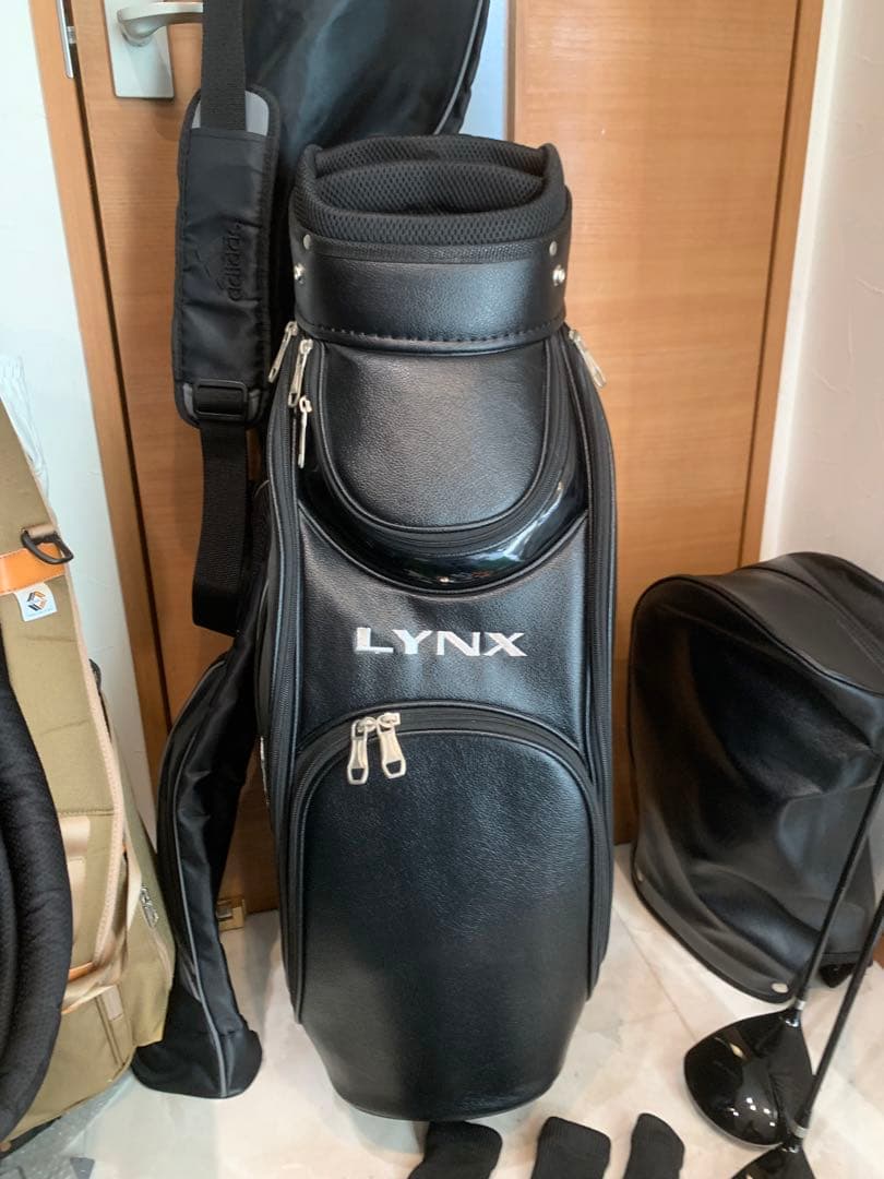 希少　美品　左　レフティ　リンクス　シルバーキャット　ゴルフクラブ フルセット