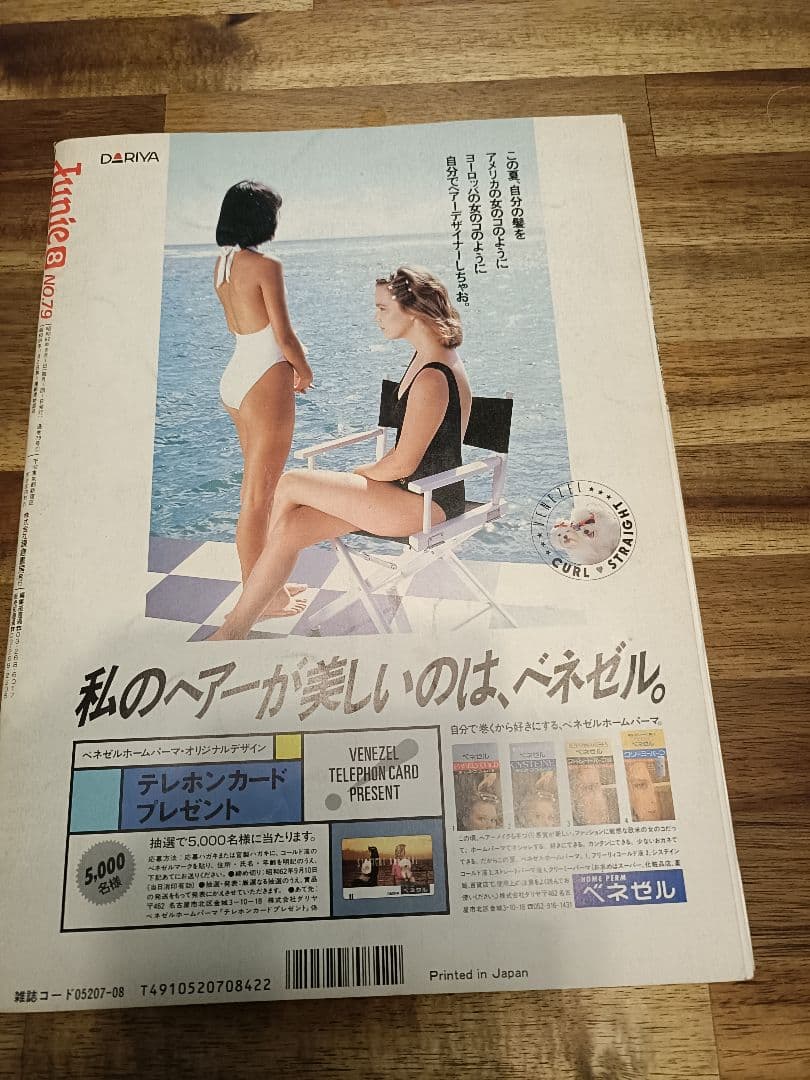 Junie 8 No.79, August 1987年　8月号