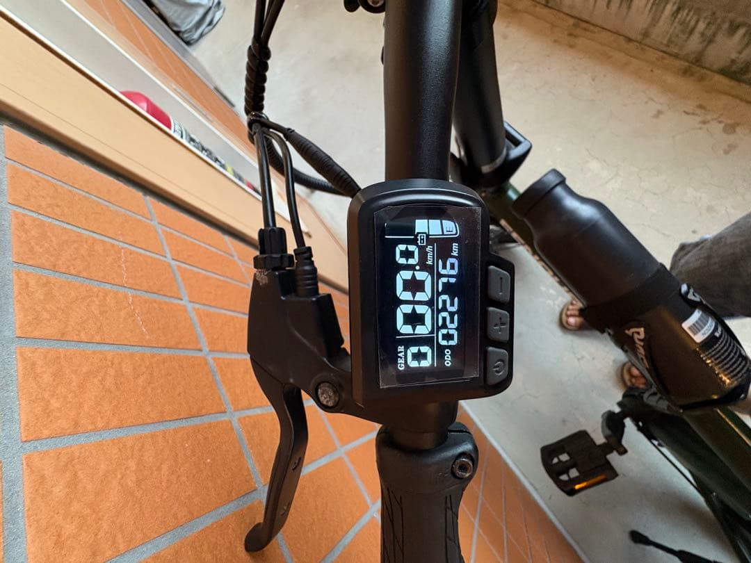 EENDUR C4 電動アシスト自転車 オリーブグリーン