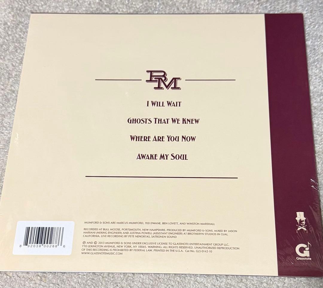 Mumford & Sons RSD2013限定10インチ