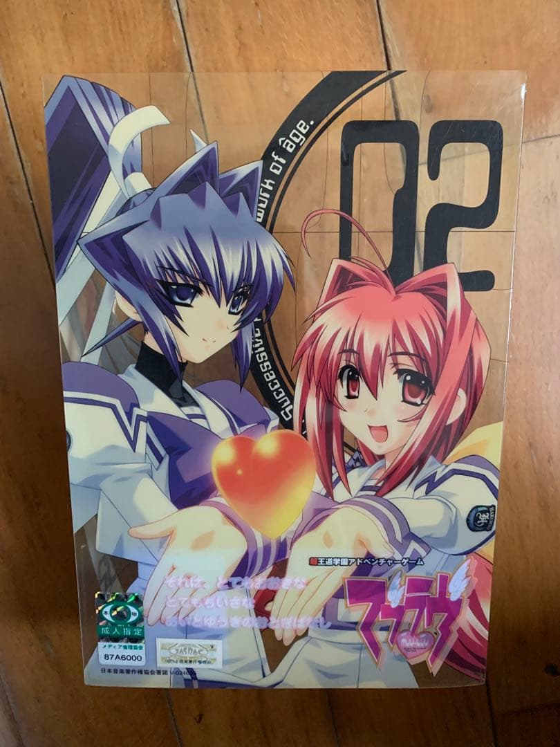 マブラヴ02 PCゲーム CD ROM5枚+ 特典トレーディングカード