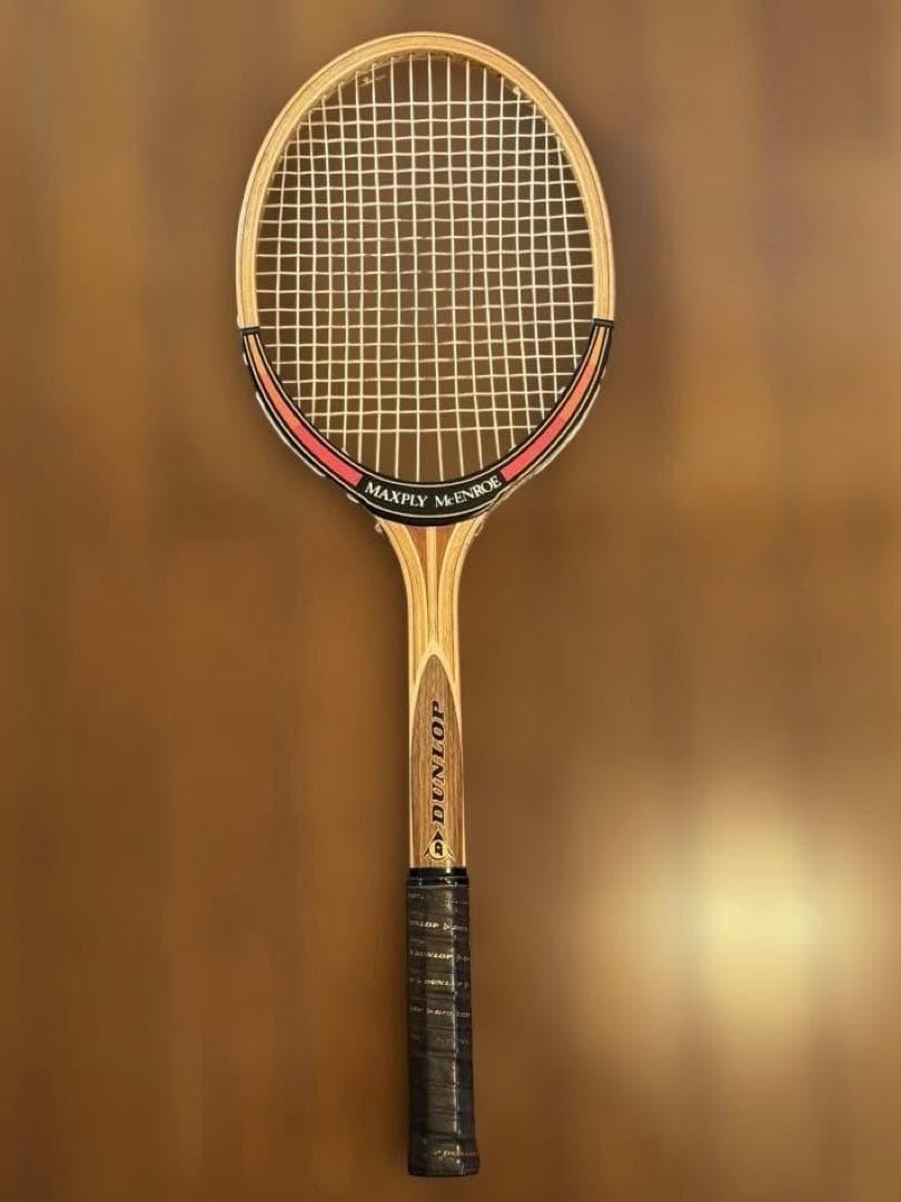 【希少】DUNLOP MAXPLY McENROE 木製テニスラケット