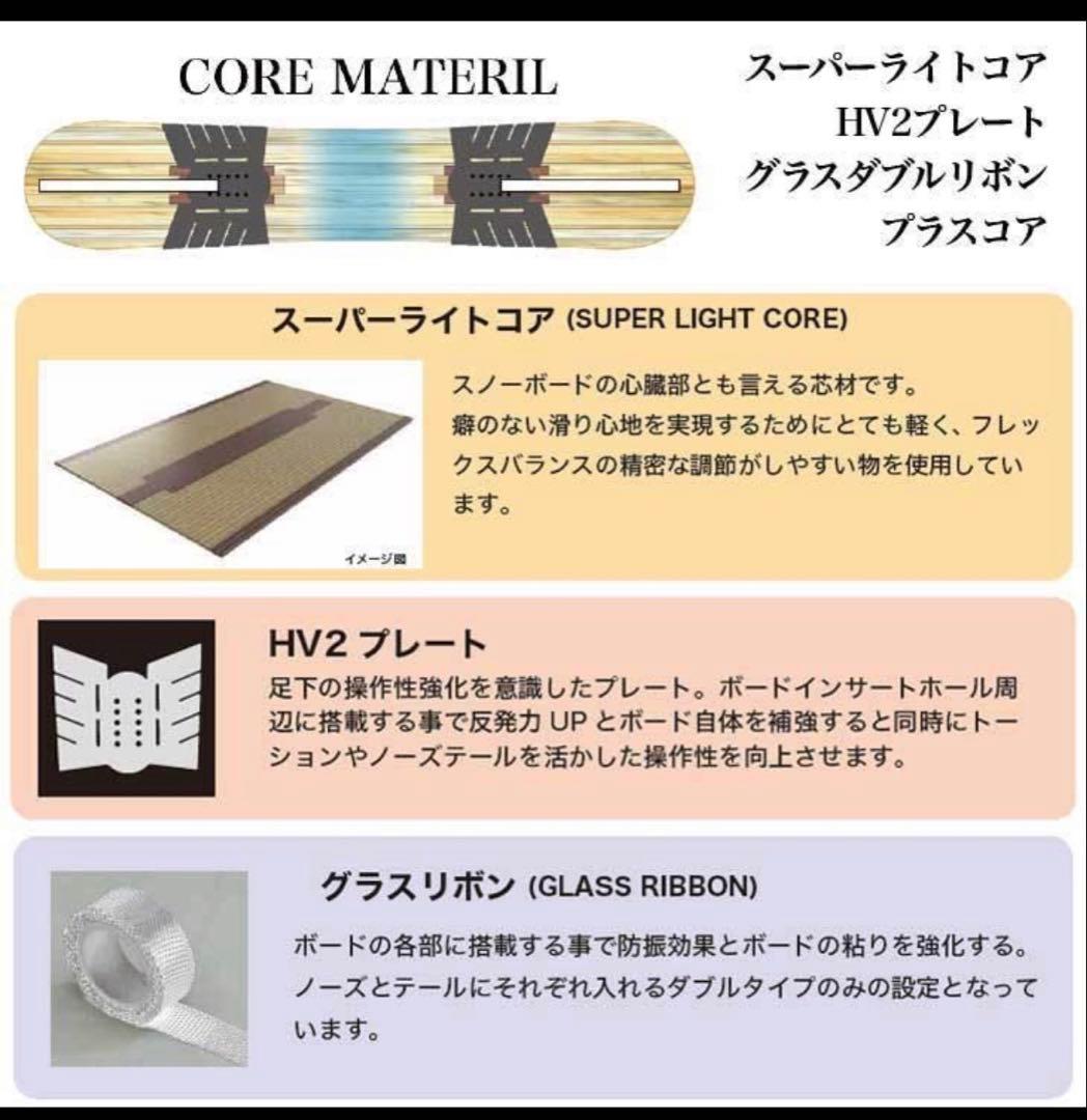 専用RICE28 RT7 スノーボード150cmリミテッド2022モデル