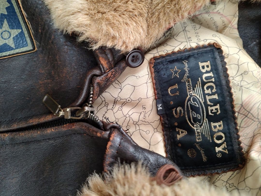 BULGE BOY A2レザージャケット M
