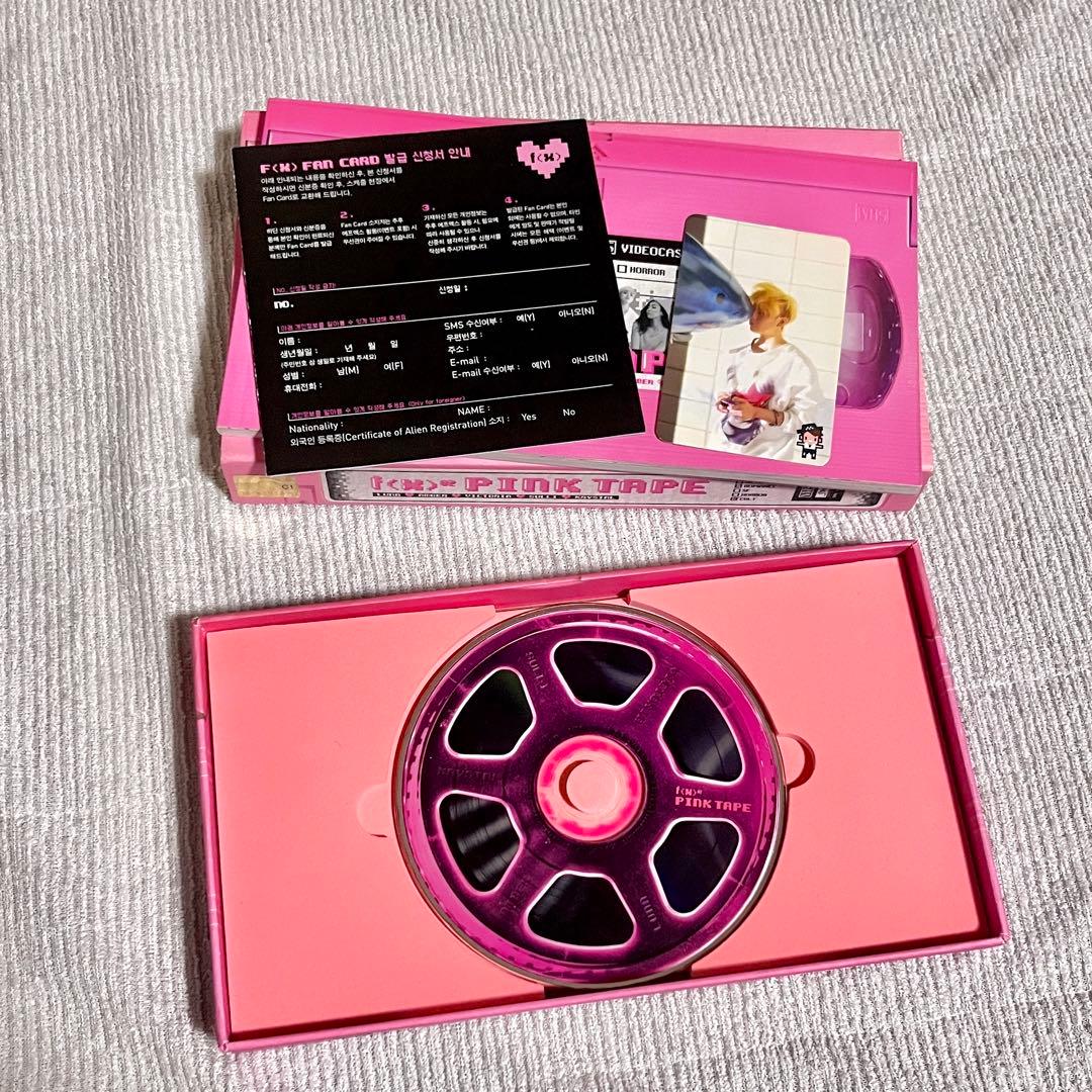 f(x) Pink Tape CD トレカあり