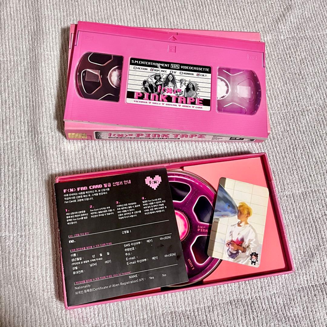 f(x) Pink Tape CD トレカあり