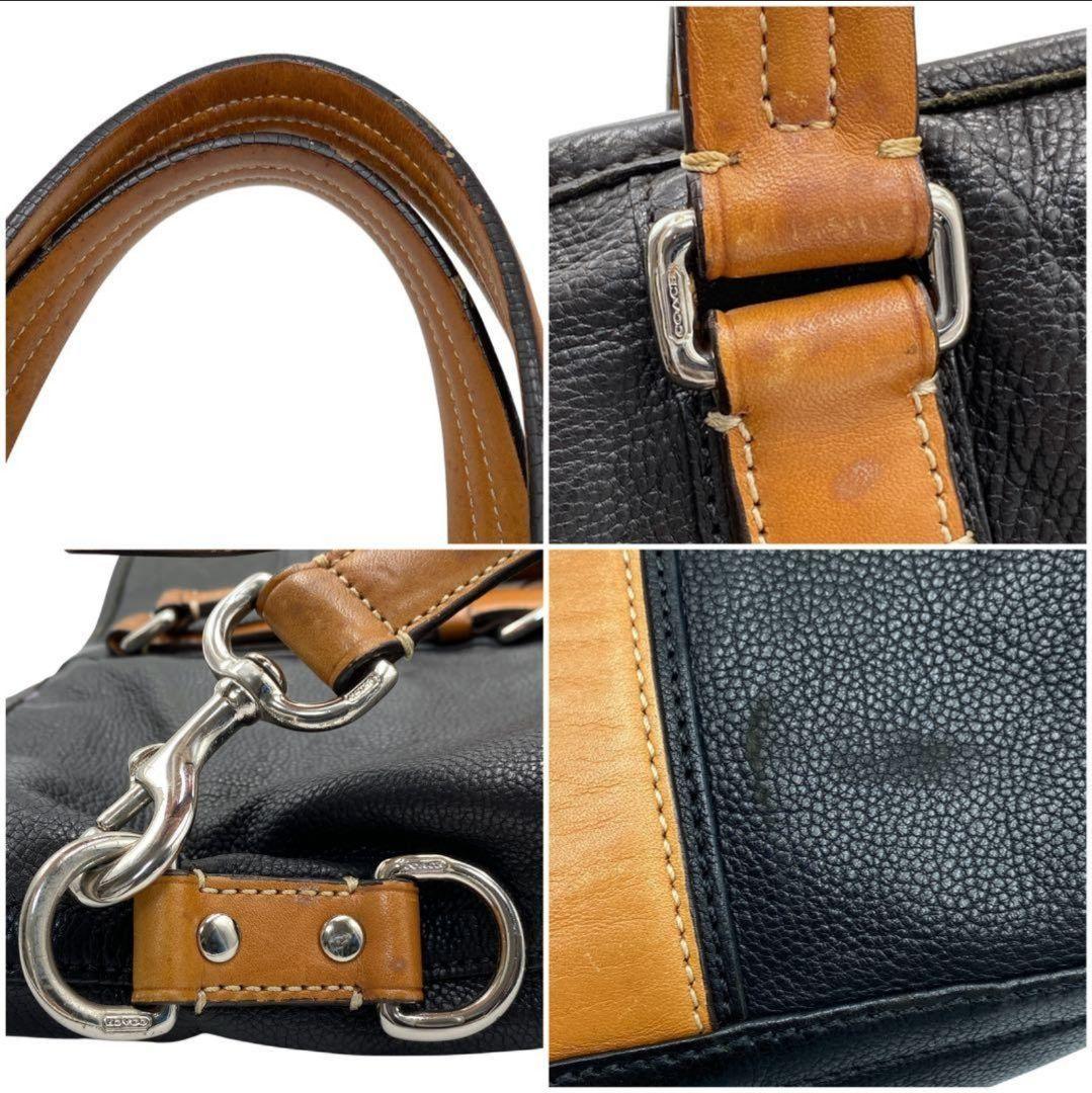 良品　coach コーチ　2WAY トートバッグ　ショルダー　ハリソン　A4