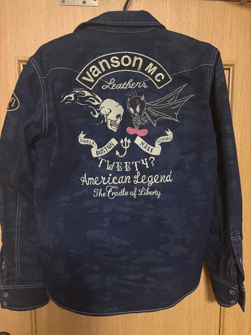 VANSON バンソン デニムジャケット ルーニー・テューンズ