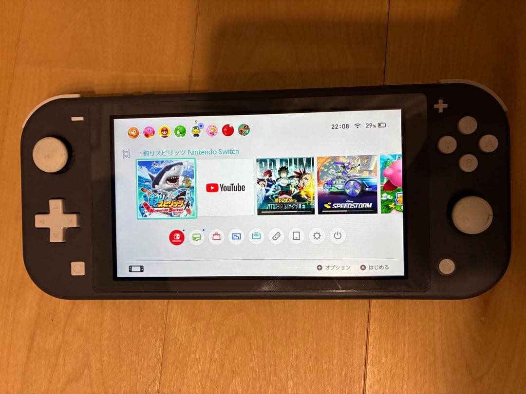 Nintendo Switch Lite グレー 本体（ジャンク品）