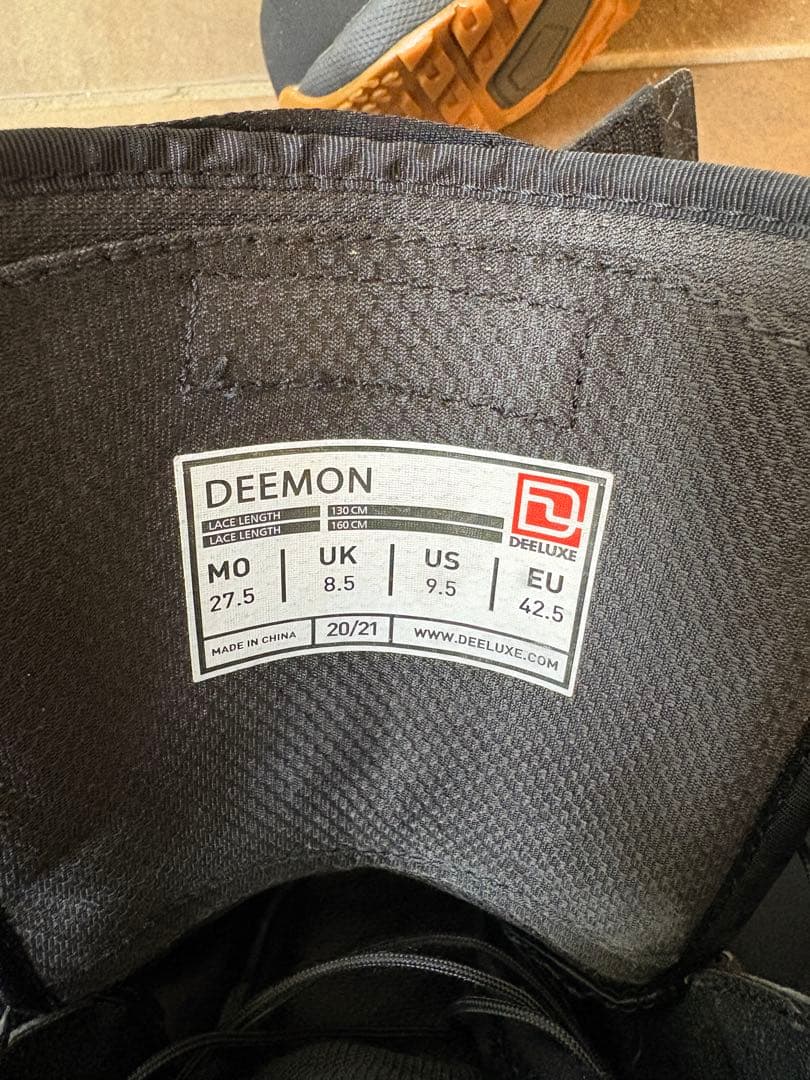 ディーラックス デーモン　DEELUXE DEEMON 27.5センチ
