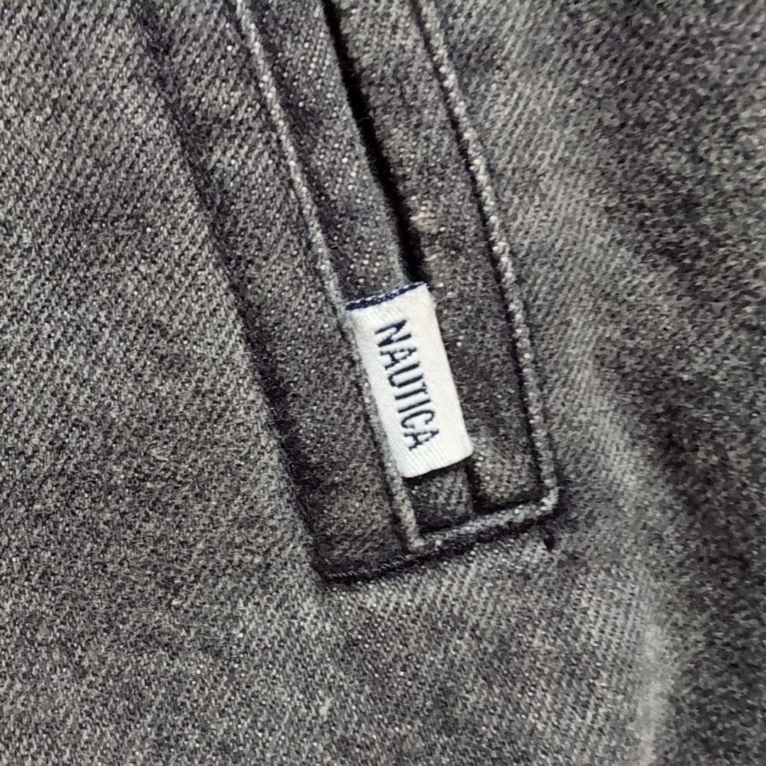NAUTICA グレー デニムジャケット Мサイズ