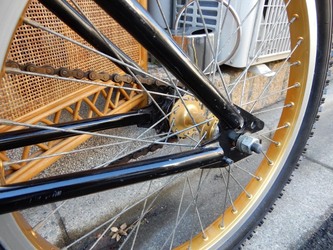 ハットリサイト昭和BMXビンテージ　日本製　状態良好　猫ちゃん