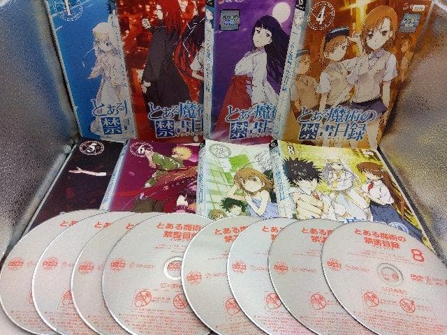 DVD とある魔術の禁書目録 1期 2期 3期 各全巻 29枚セット