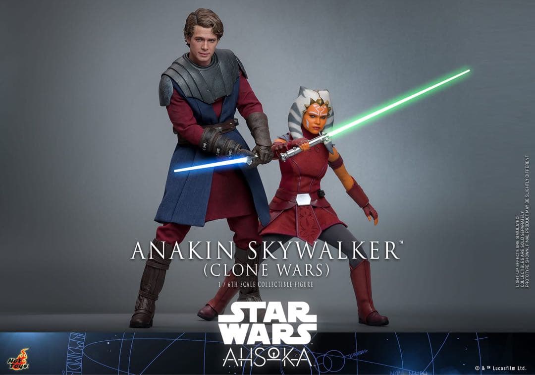アナキン・スカイウォーカー (クローン ウォーズ) ホットトイズ SW 新品