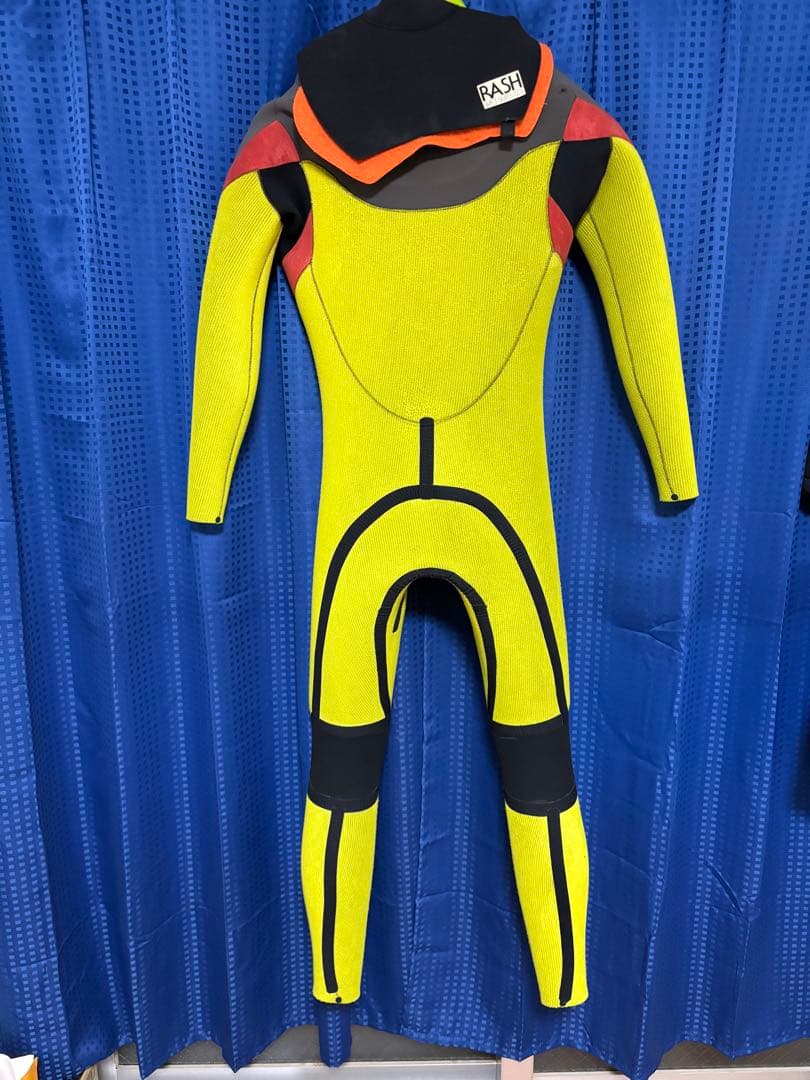 美品　RASH 5×3 セミドライ　メンズ　ウェットスーツ
