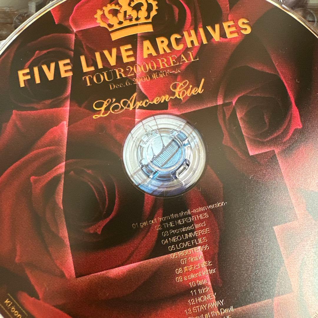 L'Arc〜en〜Ciel FIVE LIVE ARCHIVES