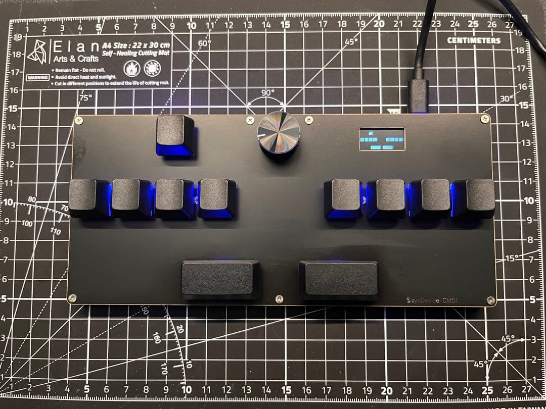 【動作確認済】DJMAXコントローラー　音ゲーコントローラーブラックB