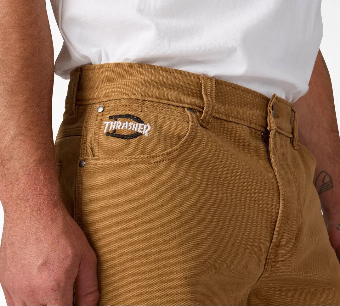ディッキーズ THRASHER DOUBLE KNEE PANT 34
