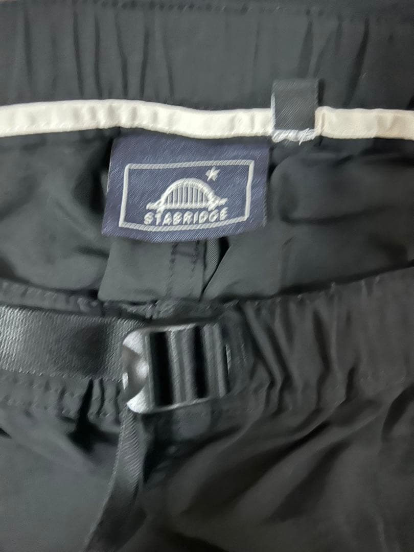 美品 L STABRIDGE SHORE WALKER PANTS Black