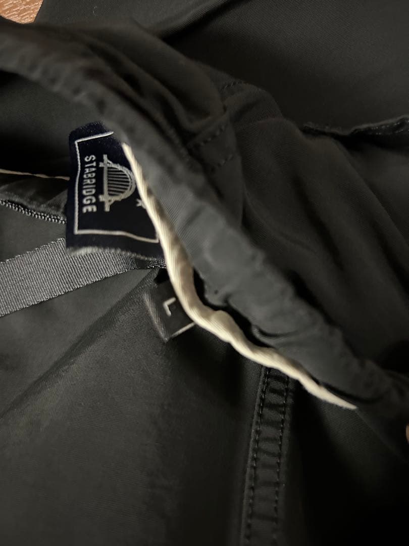 美品 L STABRIDGE SHORE WALKER PANTS Black