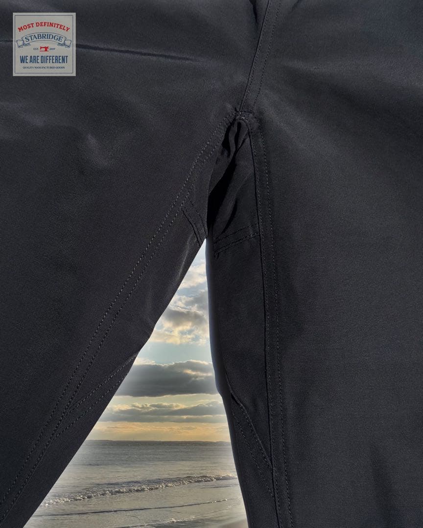 美品 L STABRIDGE SHORE WALKER PANTS Black
