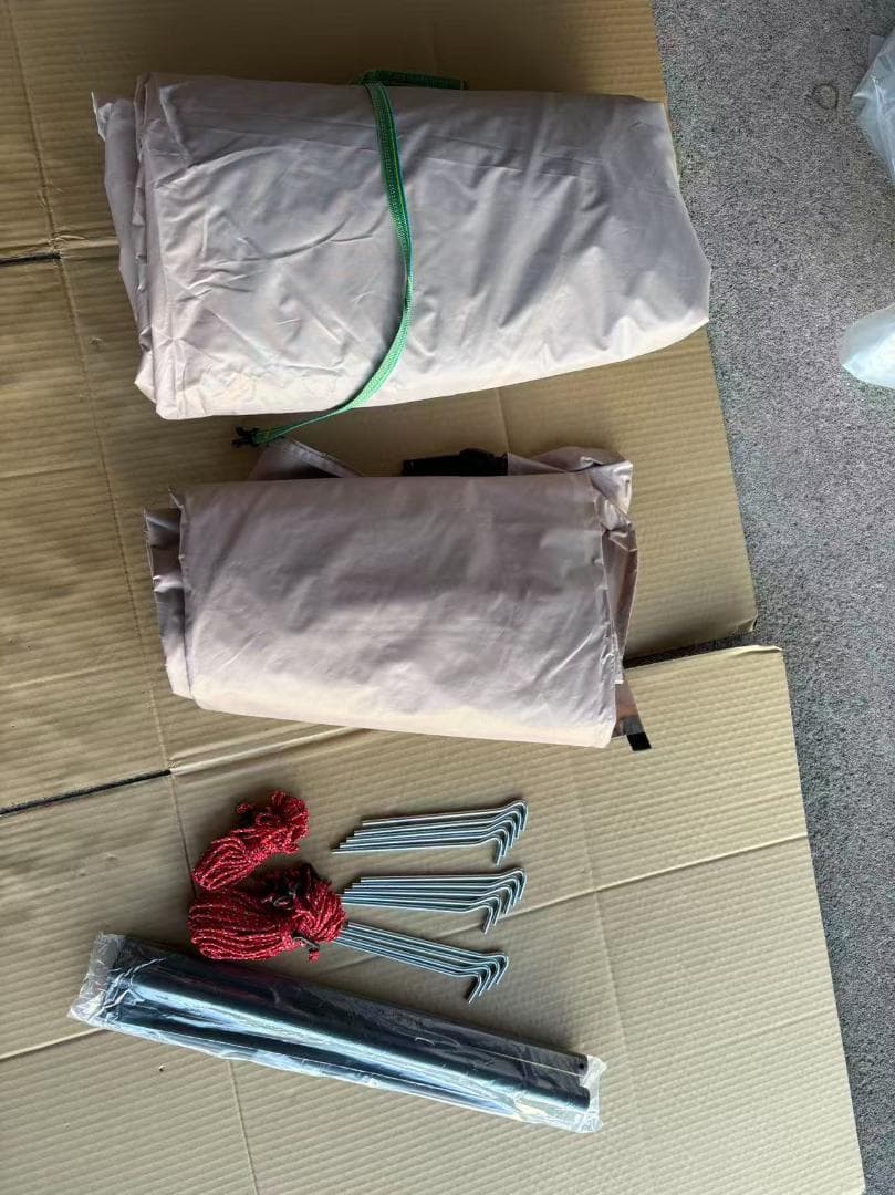 GO Glamping ワンポールテント 未使用品 約3-4人用
