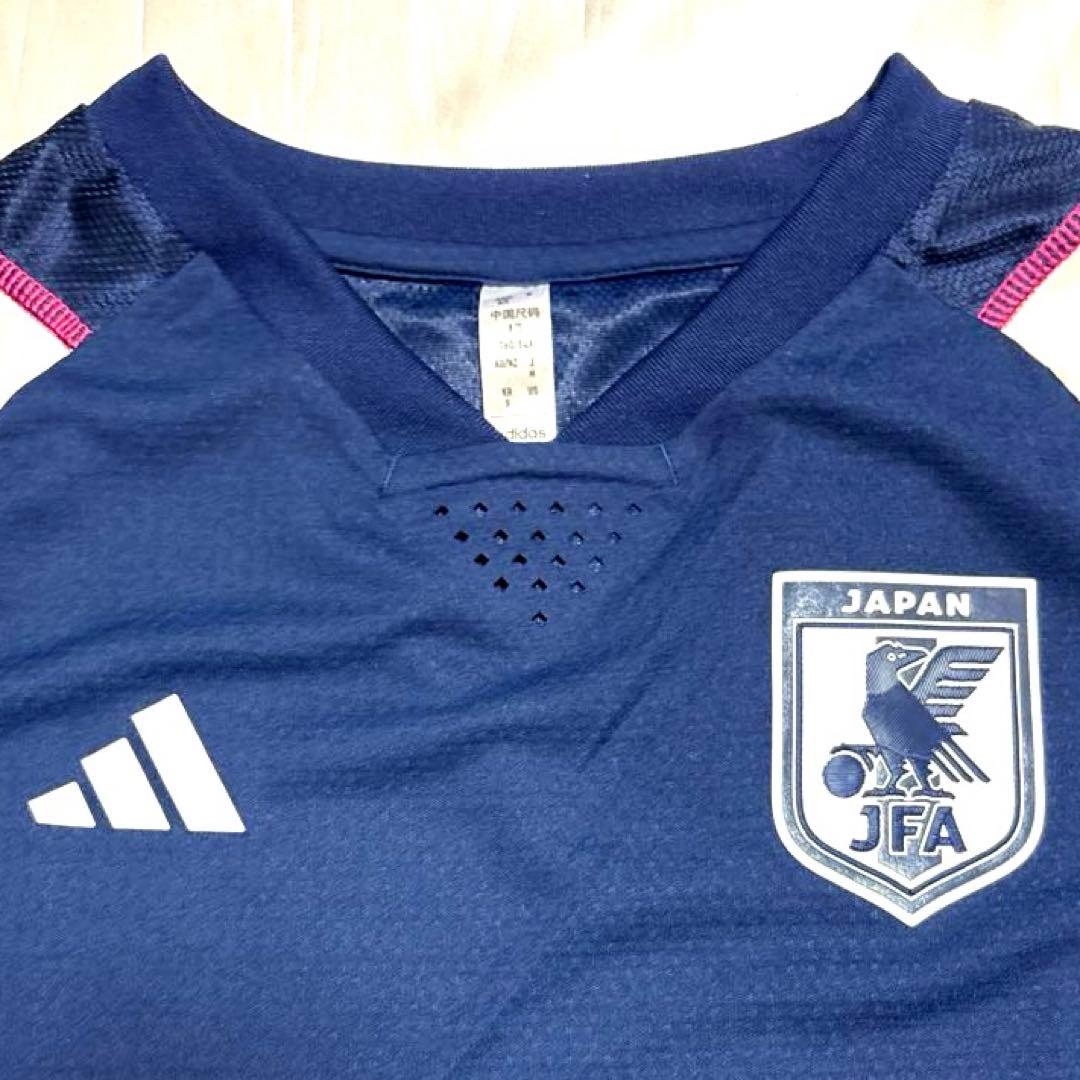 【未使用】adidas 女子日本代表 トレーニングトップ/プラクティスシャツ M