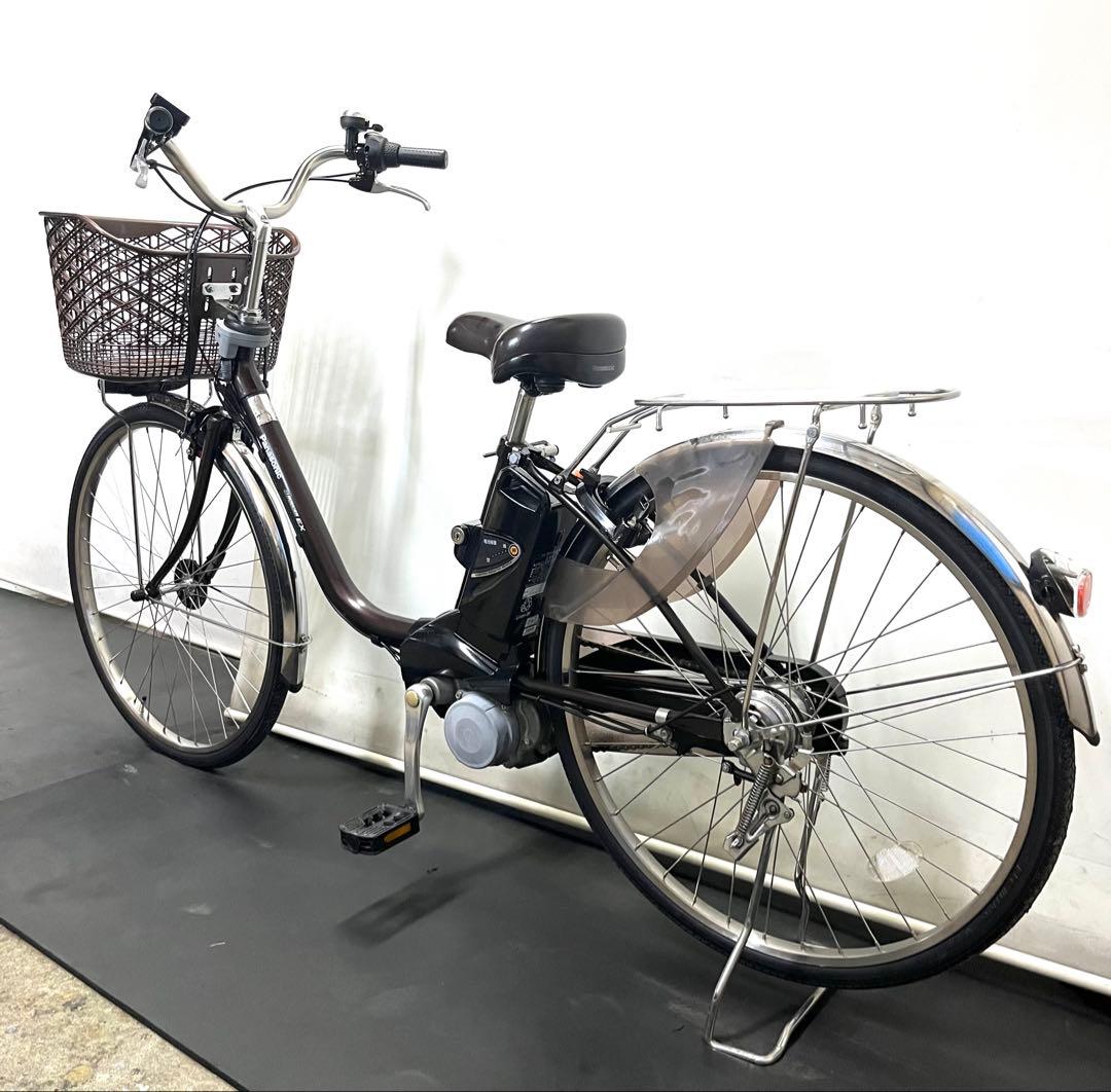 1年保証 送料無料　パナソニック　ビビEX 26インチ　茶色　電動アシスト自転車