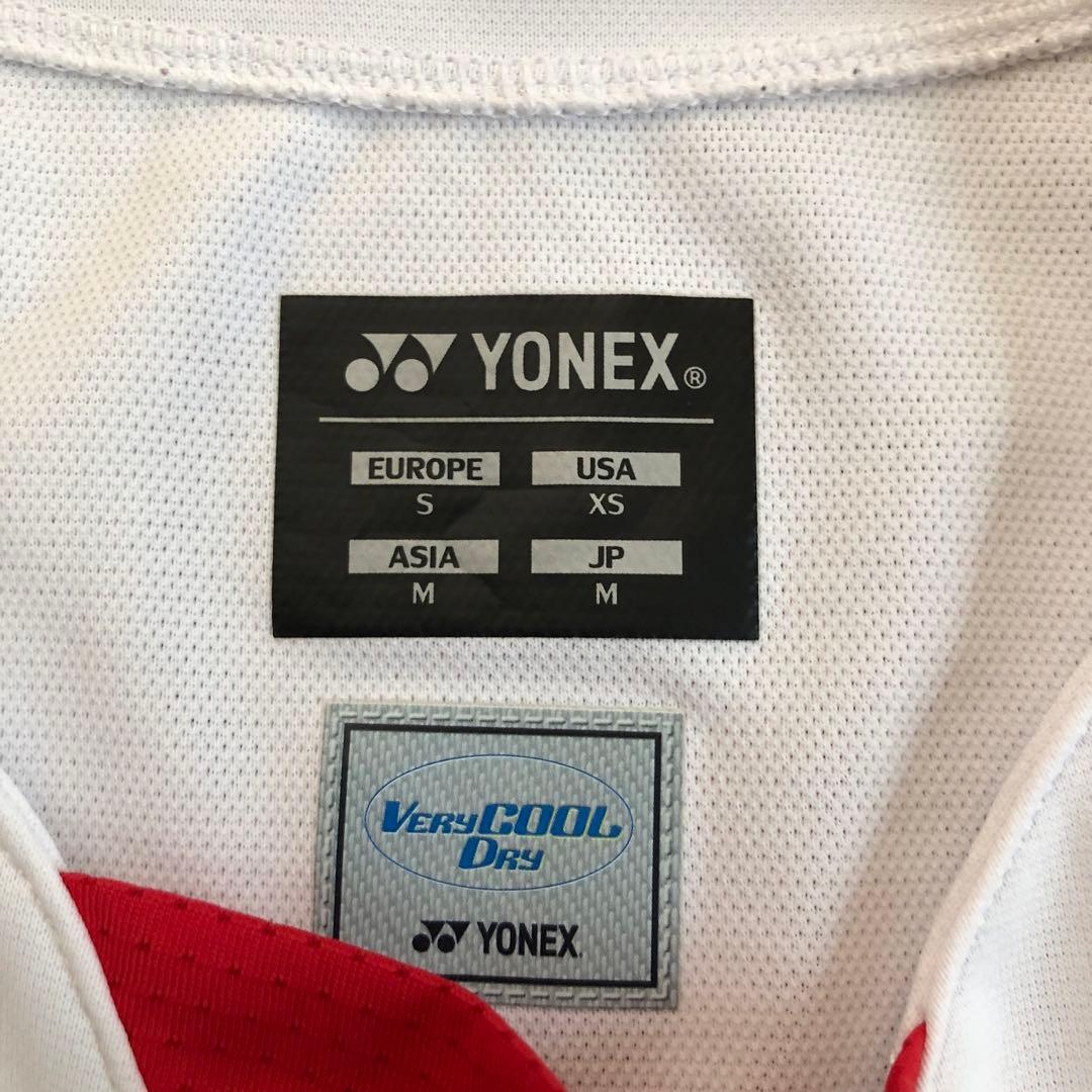 YONEX ヨネックス　MEN ゲームシャツ　ホワイト　Mサイズ