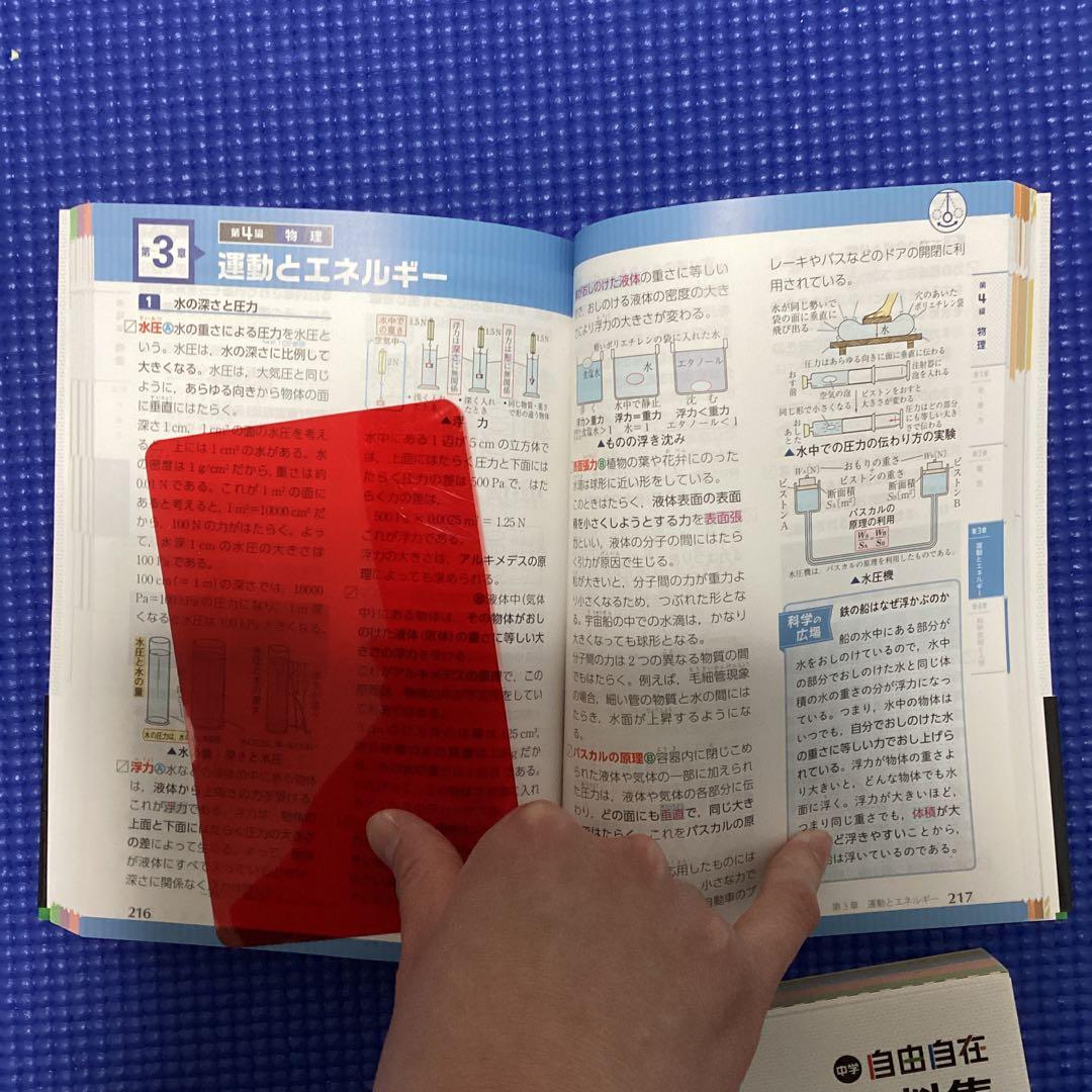 自由自在 中学 学習参考書 セット
