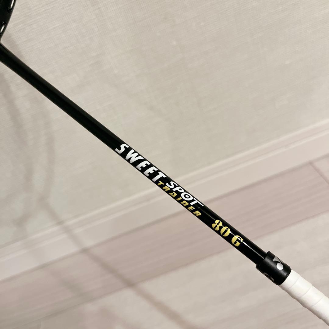 美品 ヨネックス スイートスポットトレーナー 80G バドミントン トレーニング