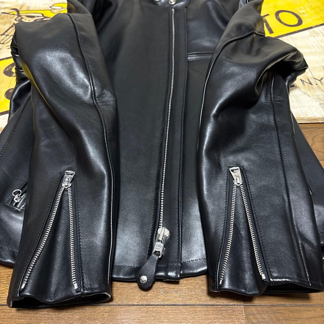 超美品‼️最新型schott641 42インチ　ライダースインナーボア付