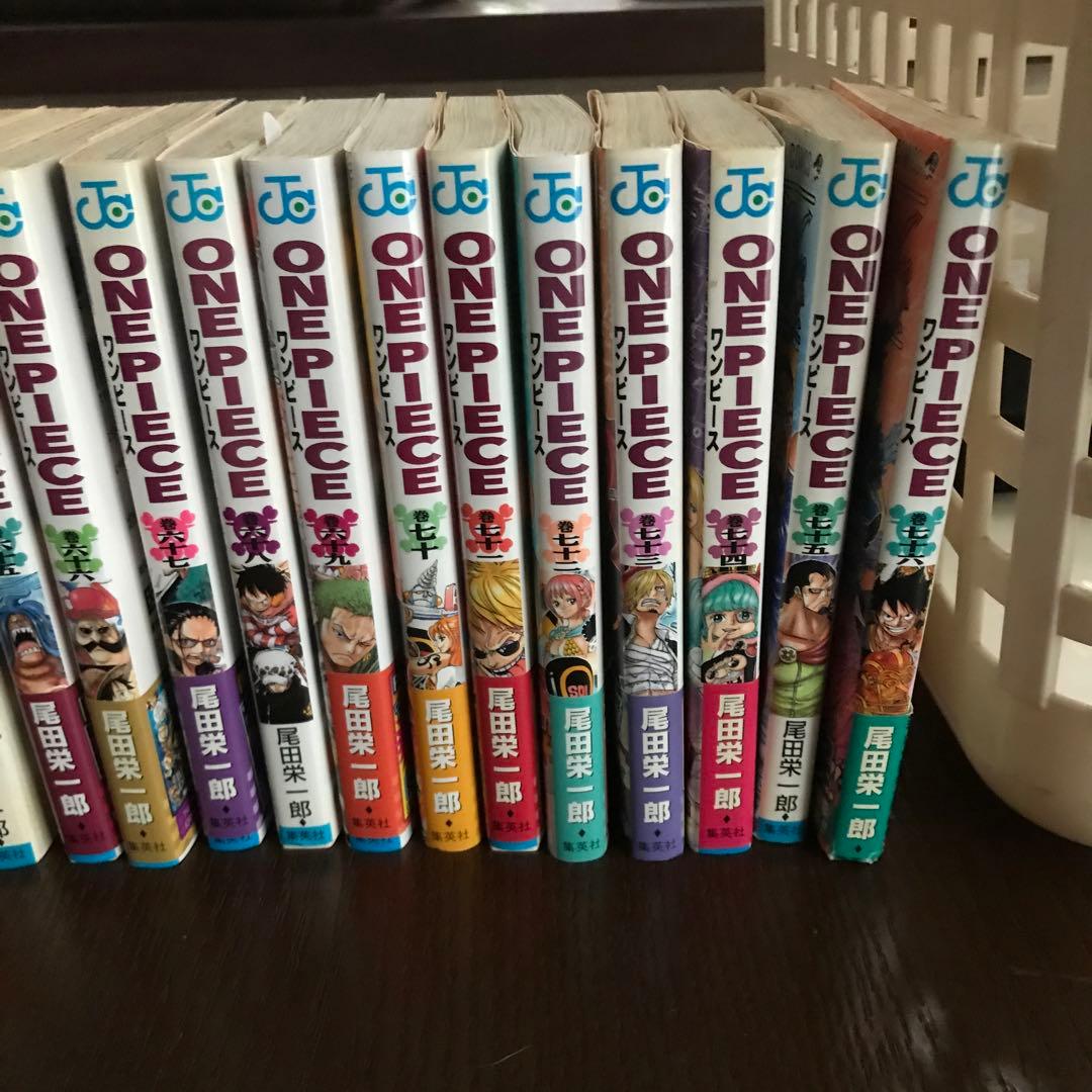 ONE PIECE 60巻〜76巻　初版　17冊