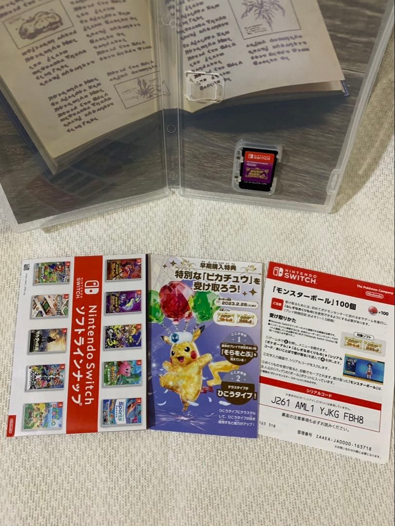Nintendo Switch ポケットモンスター　スカーレット・バイオレット