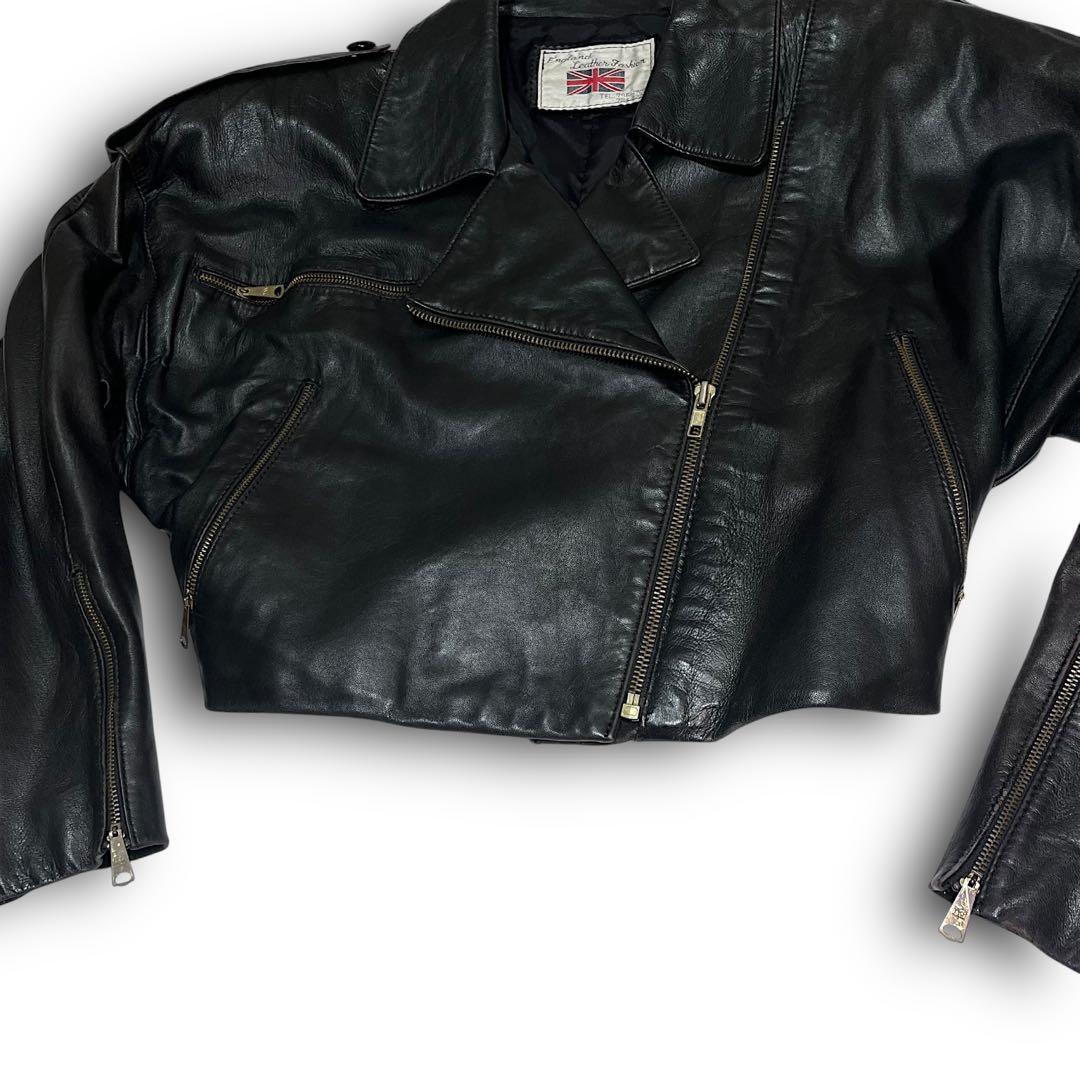 ジャケット・アウター Short double riders jacket